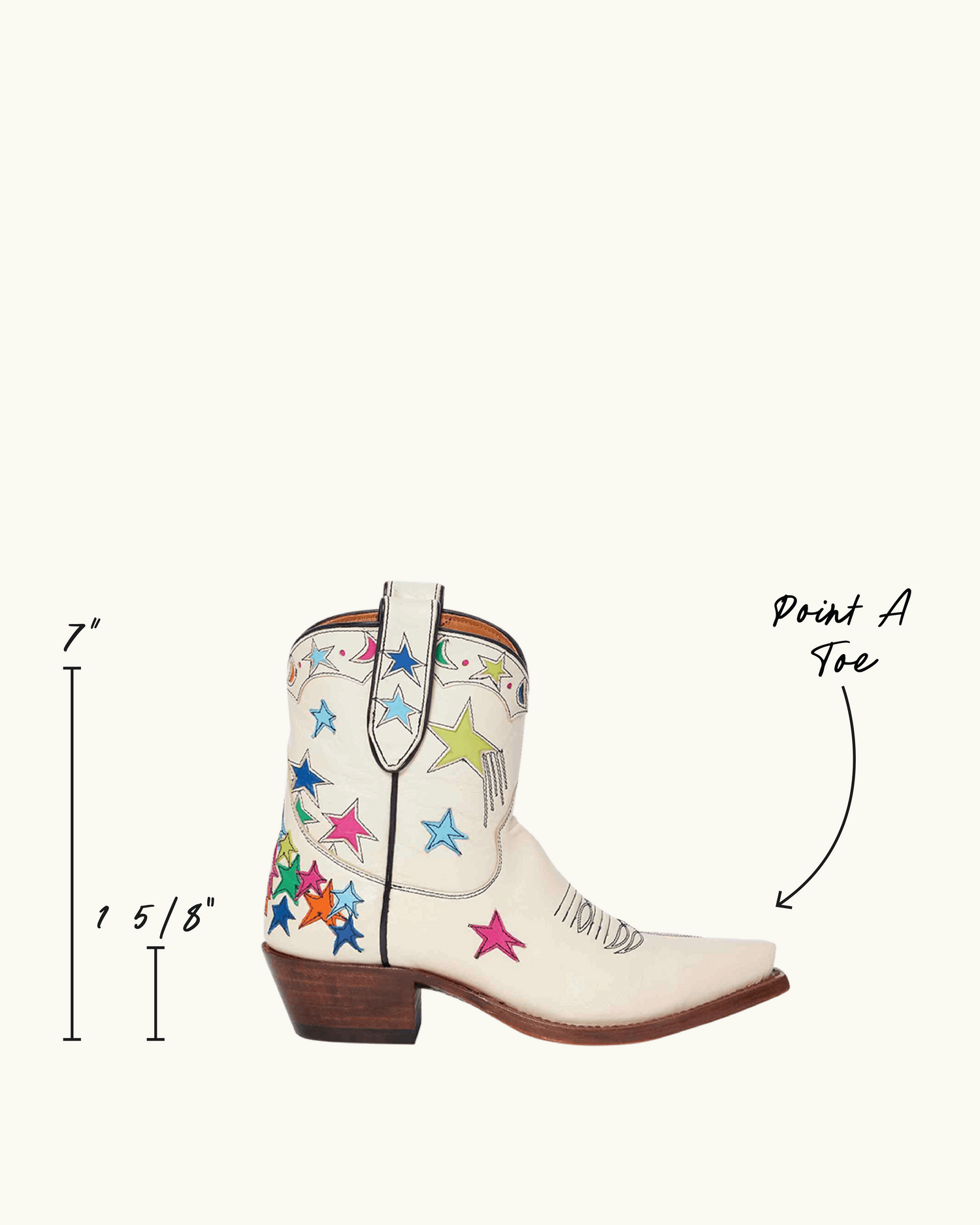 Brooke Rainbow | Luxury Fashion Women's Cowboy Boot | Miron Crosby