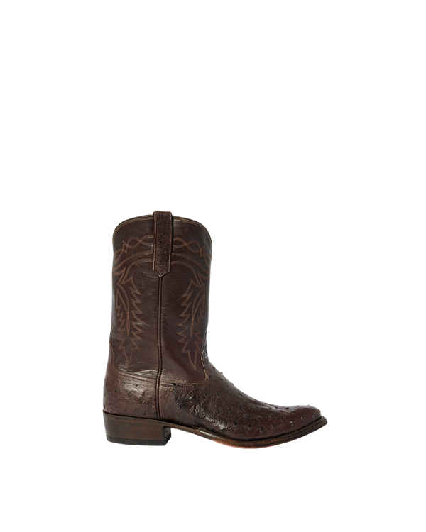 Coley Chocolate | Luxury Fashion Men's Cowboy Boot | Miron Crosby