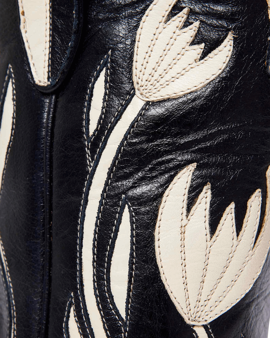 Dolly Navy Luxury Fashion Cowboy Boots | Miron Crosby
