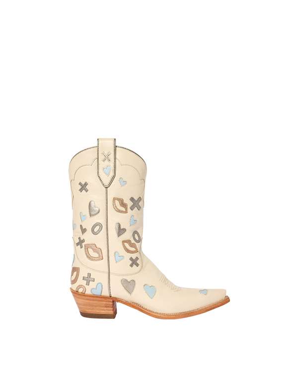 Elaine Creme | Luxury Fashion Women's Cowboy Boot | Miron Crosby