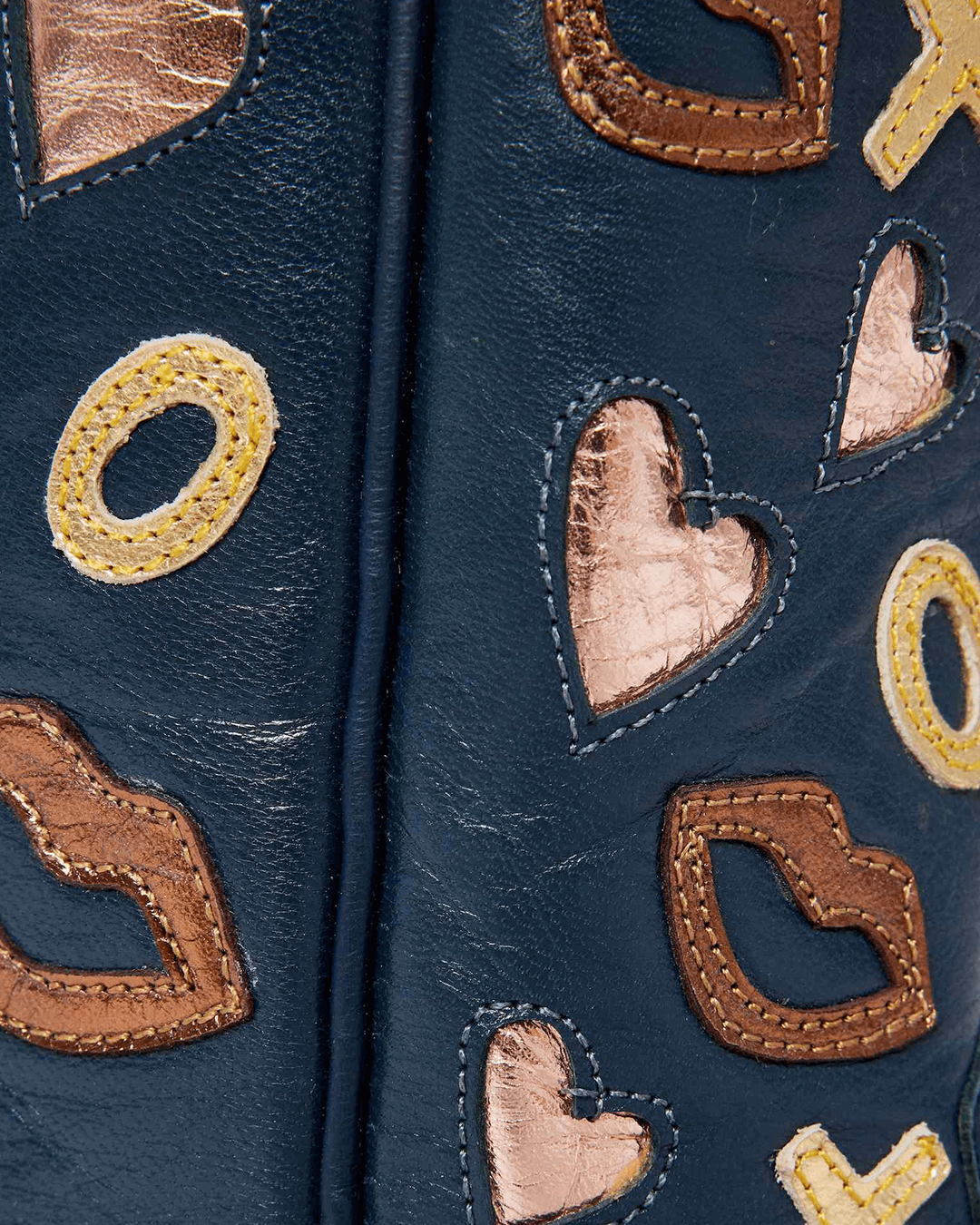 Elaine Navy | Luxury Fashion Women's Cowboy Boot | Miron Crosby