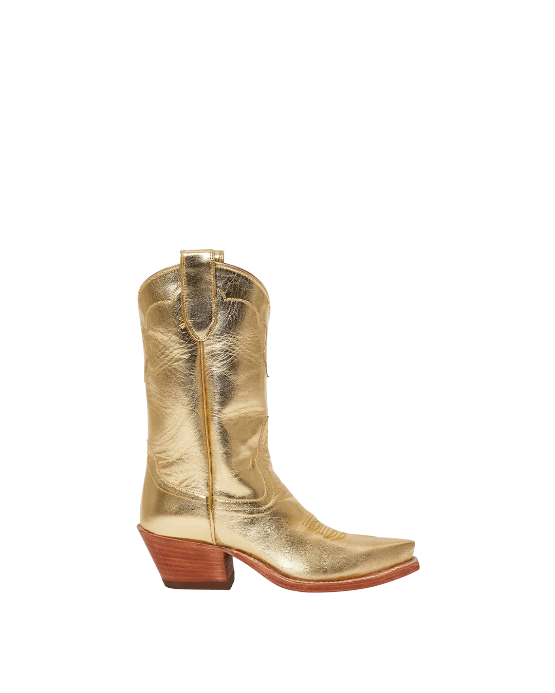 Kerri Metallic Gold Women&