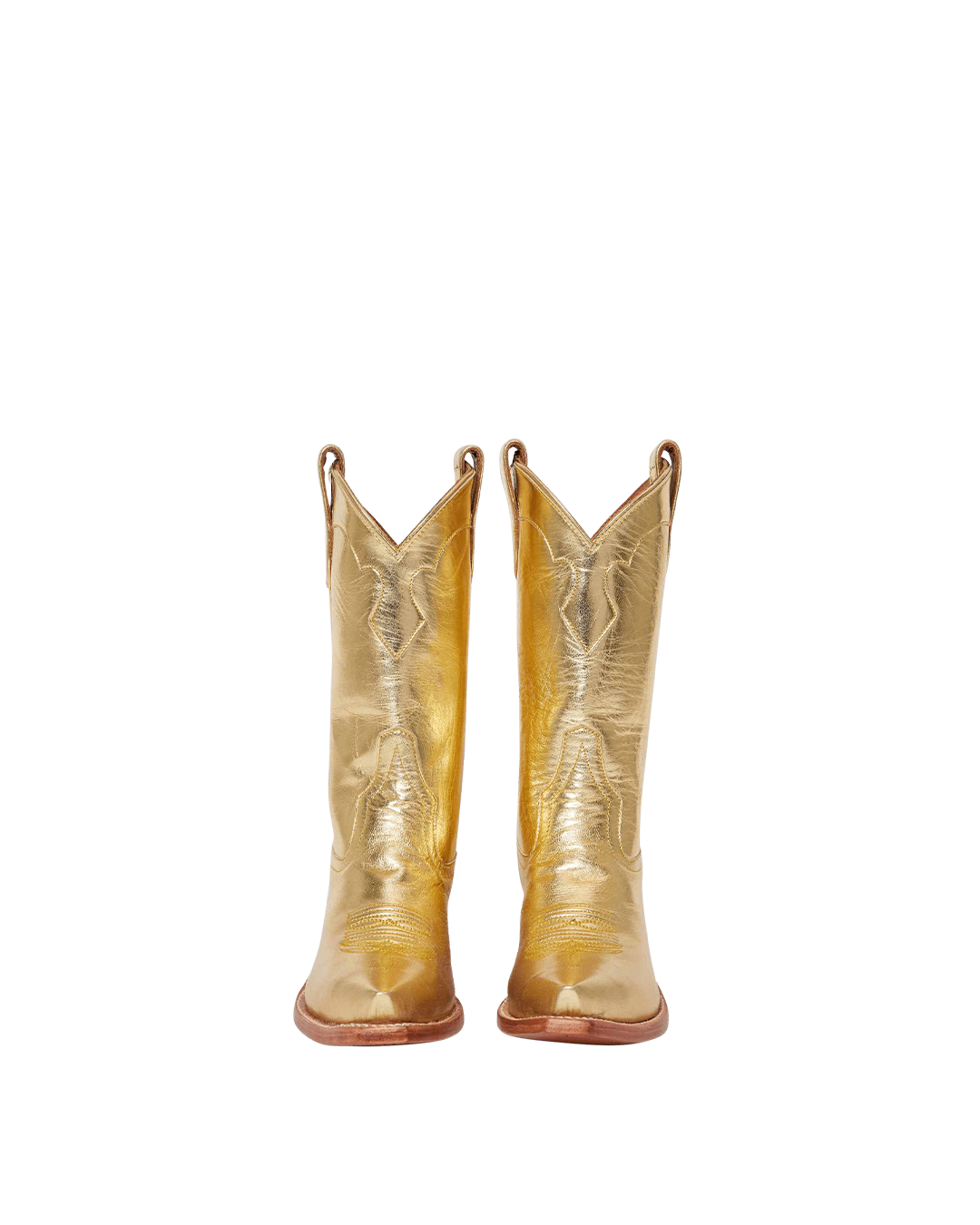 Kerri Metallic Gold Women&