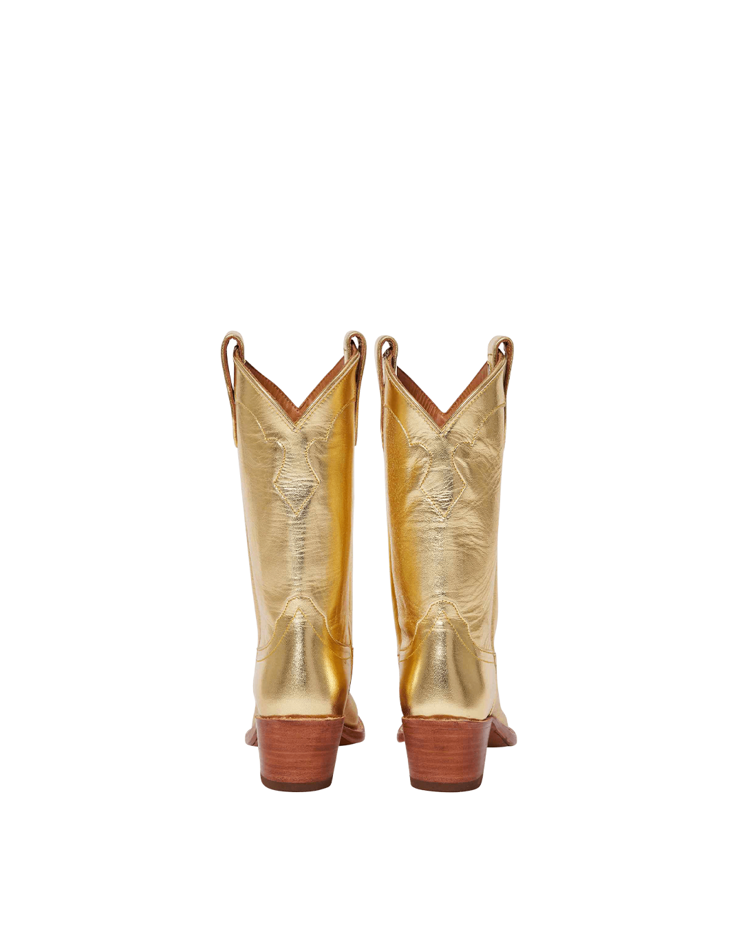 Kerri Metallic Gold Women&