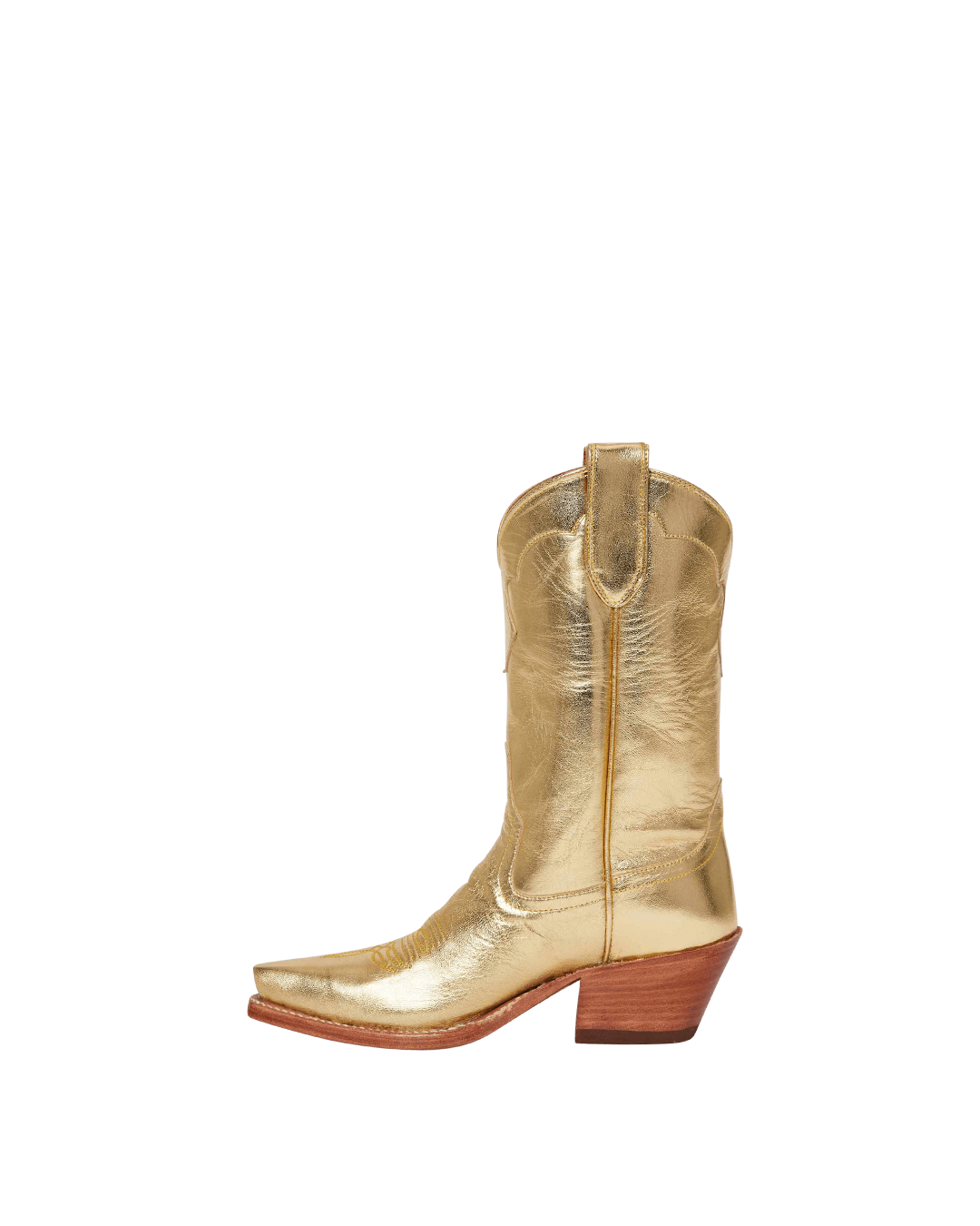 Kerri Metallic Gold Women&