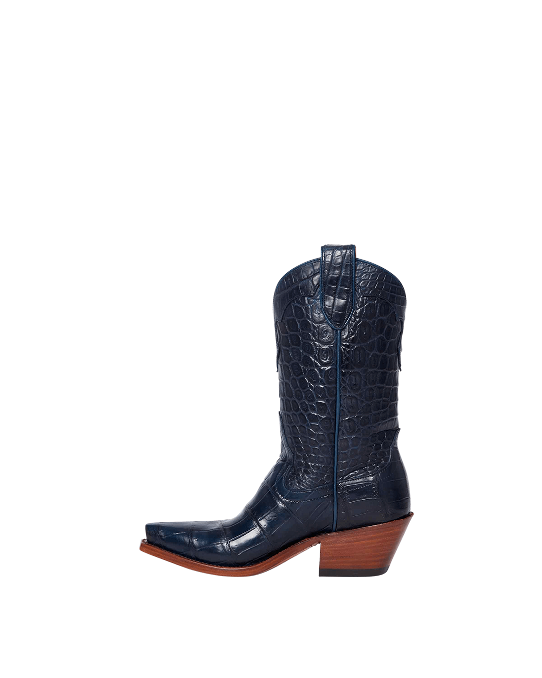 Kerri Navy Croc Women&