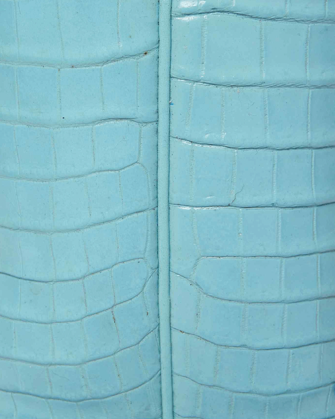 Kerri Pale Blue Croc | Luxury Fashion Women's Cowboy Boot | Miron Crosby