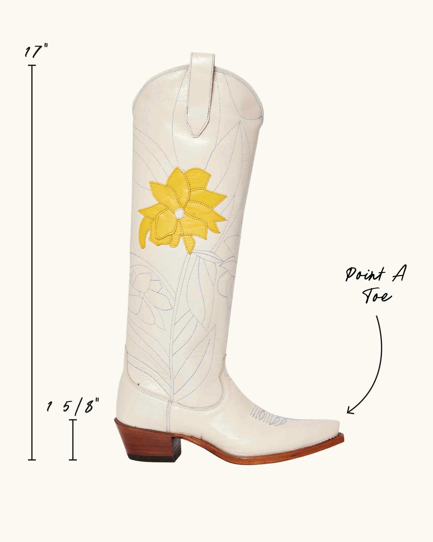 Kirstin Creme | Luxury Fashion Women's Cowboy Boot | Miron Crosby