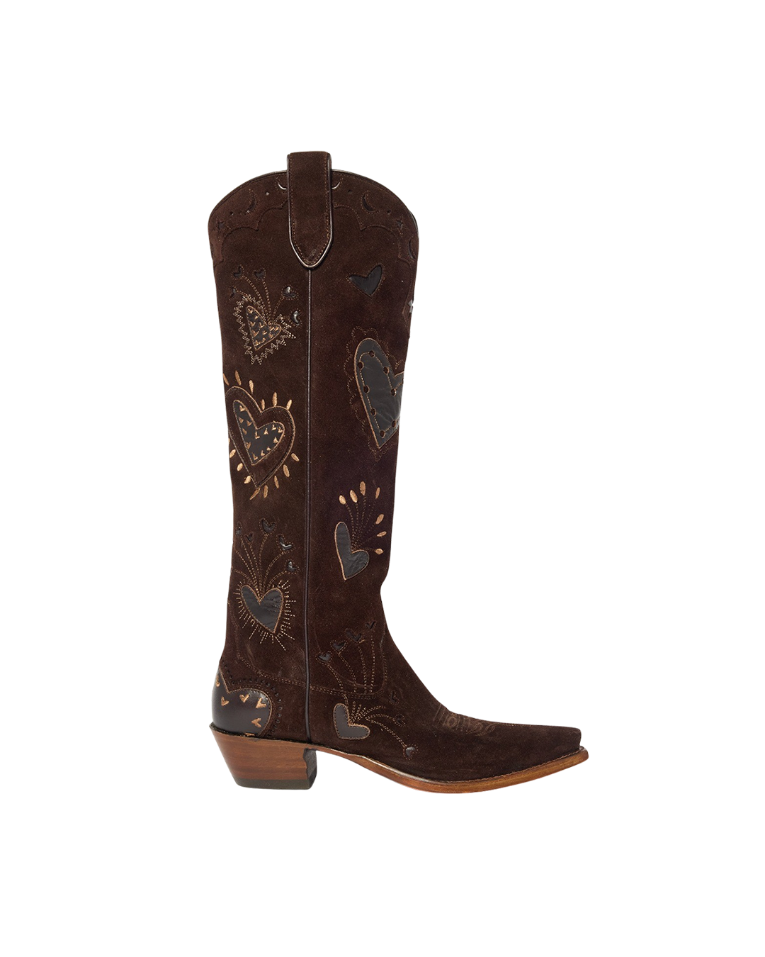Lilly Chocolate Suede | Luxury Fashion Women&