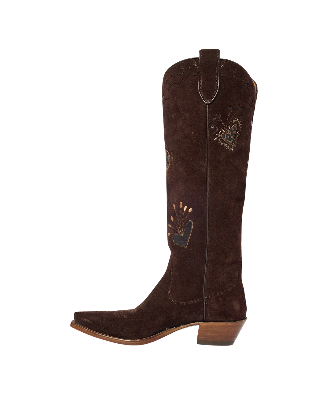 Lilly Chocolate Suede | Luxury Fashion Women&