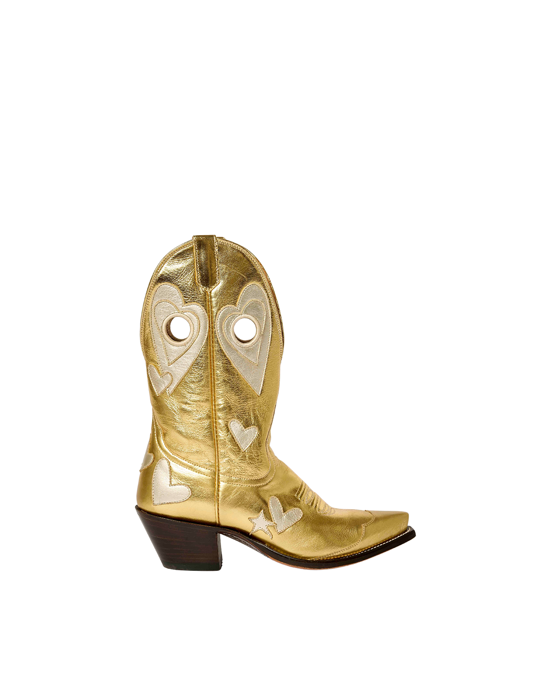 Lucy Metallic Gold