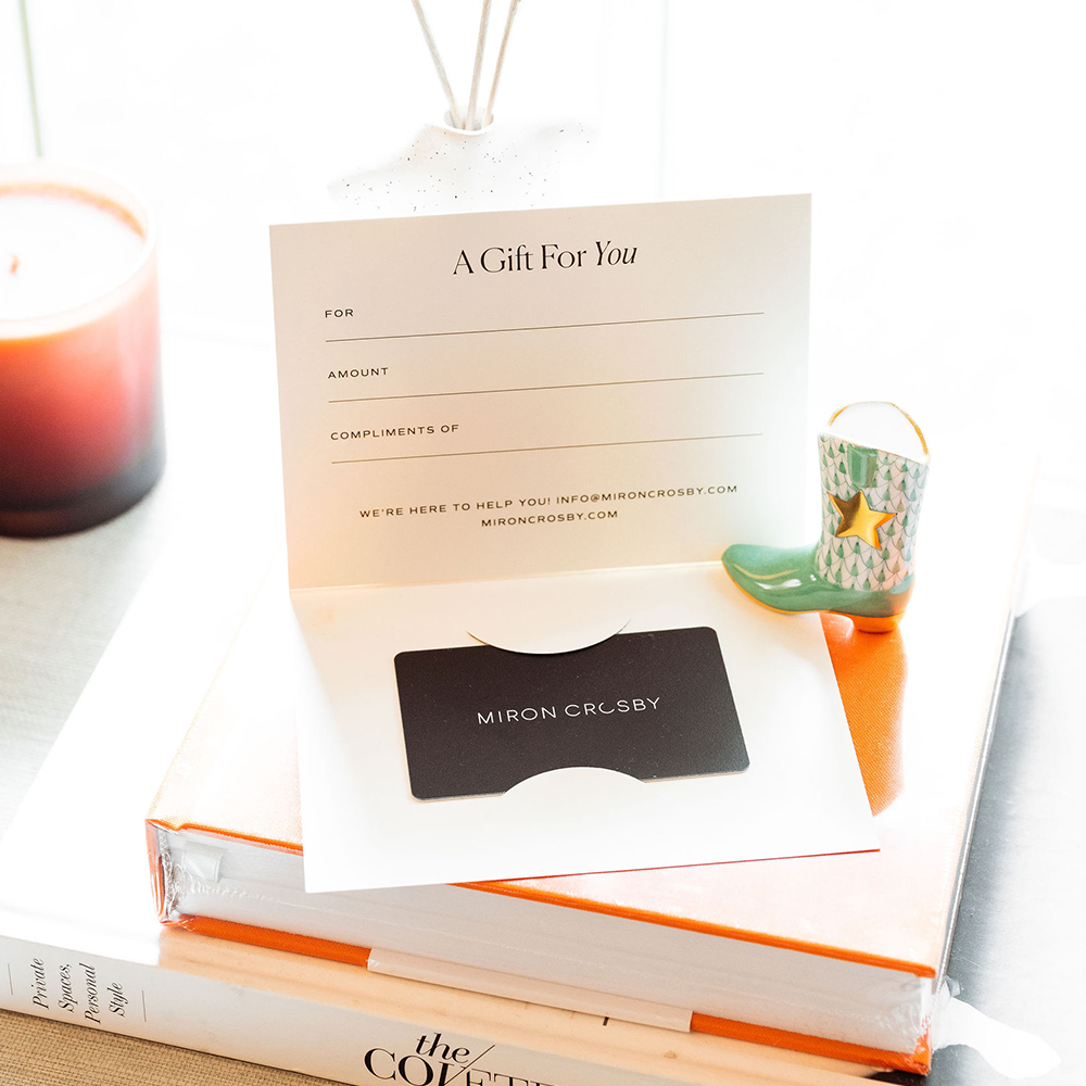 Digital & Physical Gift Cards | Miron Crosby