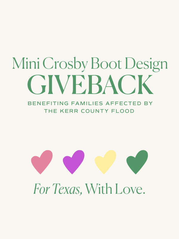 Mini Crosby Boot Design Giveback | Miron Crosby