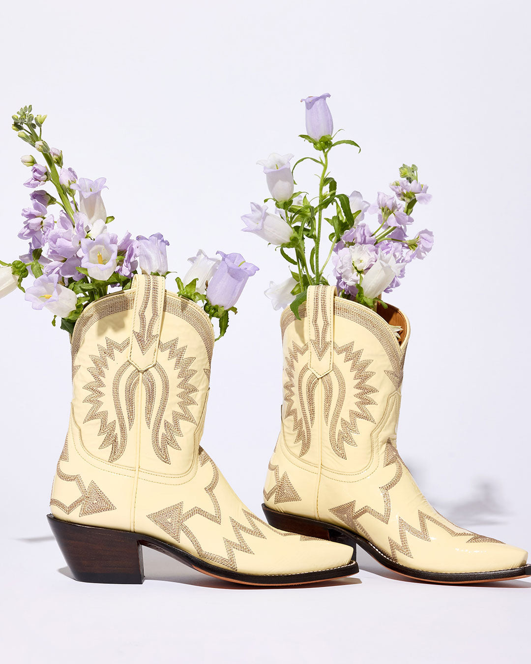 Maggie - Beurre - Patent | Luxury Fashion Women&