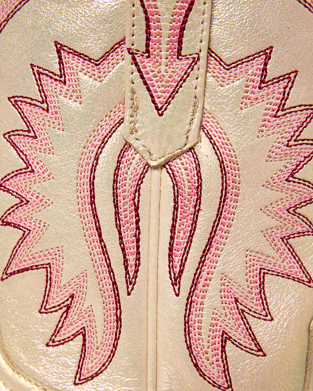 Maggie Iridescent Light Pink | Luxury Fashion Women's Cowboy Boot | Miron Crosby