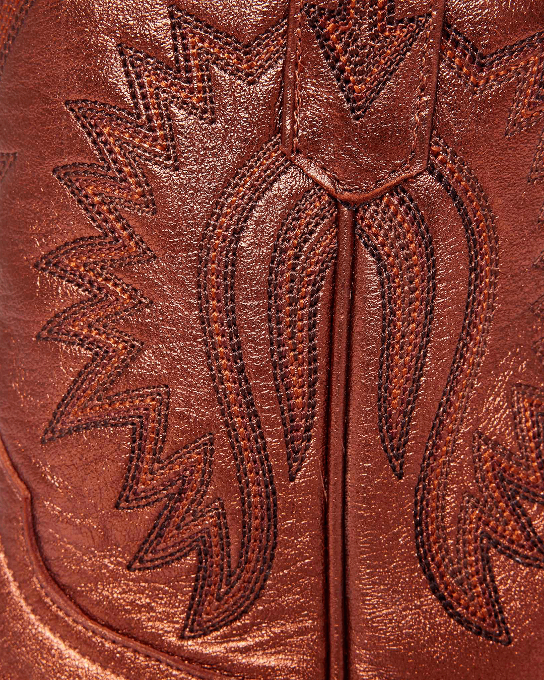 Maggie Metallic Burnt Orange | Luxury Fashion Women's Cowboy Boot | Miron Crosby