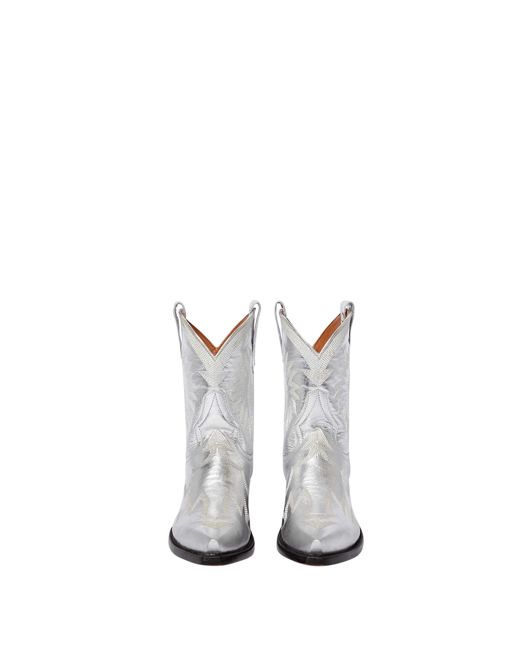 Maggie Metallic Silver Women&