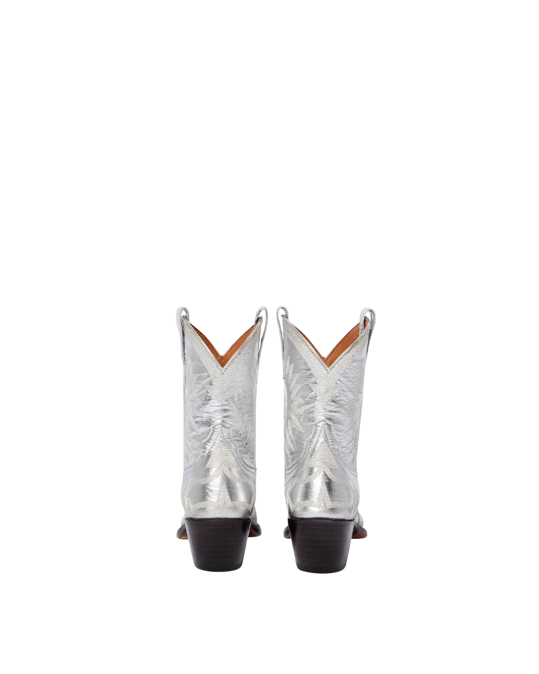 Maggie Metallic Silver Women&