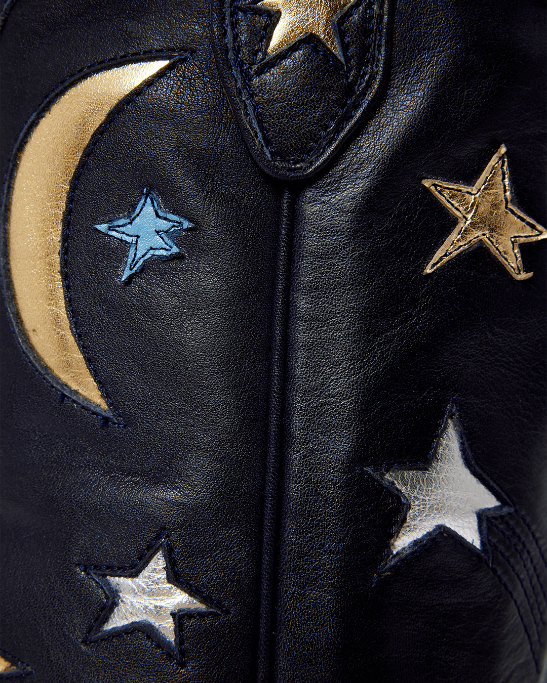 Margretta Navy | Luxury Fashion Women's Cowboy Boot | Miron Crosby
