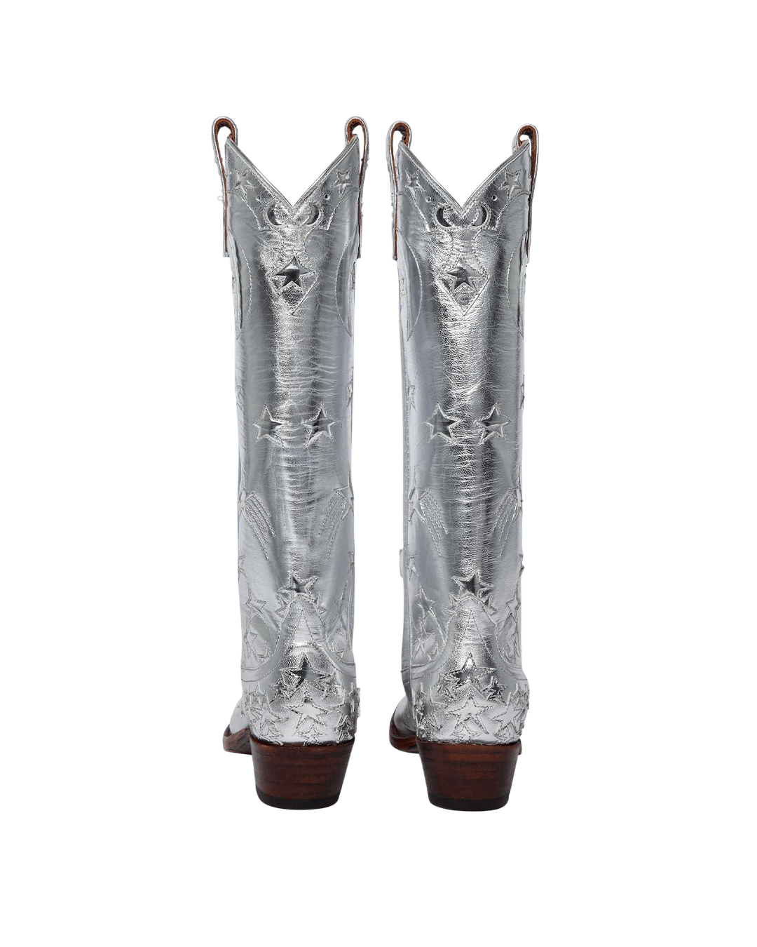 Margretta Metallic Silver Women&