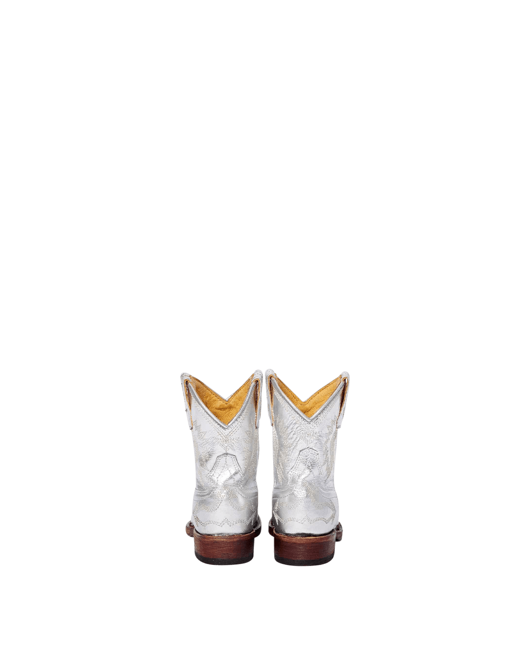 Mini Maggie Metallic Silver Kid&