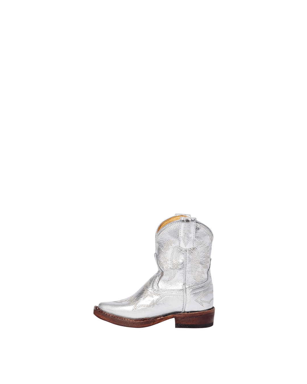 Mini Maggie Metallic Silver Kid&
