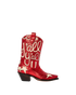 Sophie Metallic Red Luxury Fashion Cowboy Boots | Miron Crosby