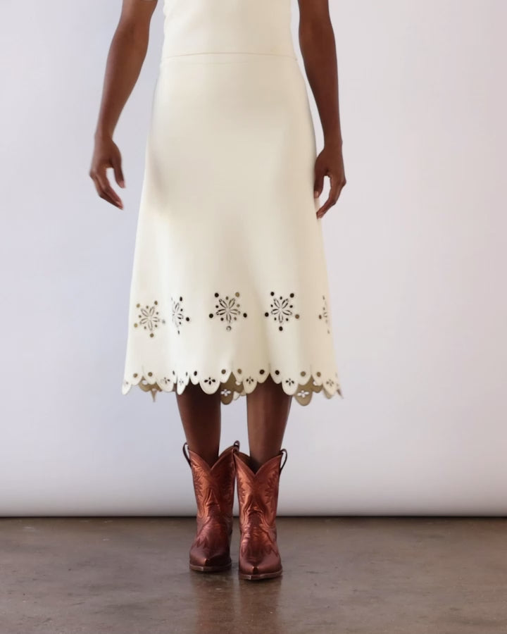 Maggie Metallic Burnt Orange Luxury Fashion Women&