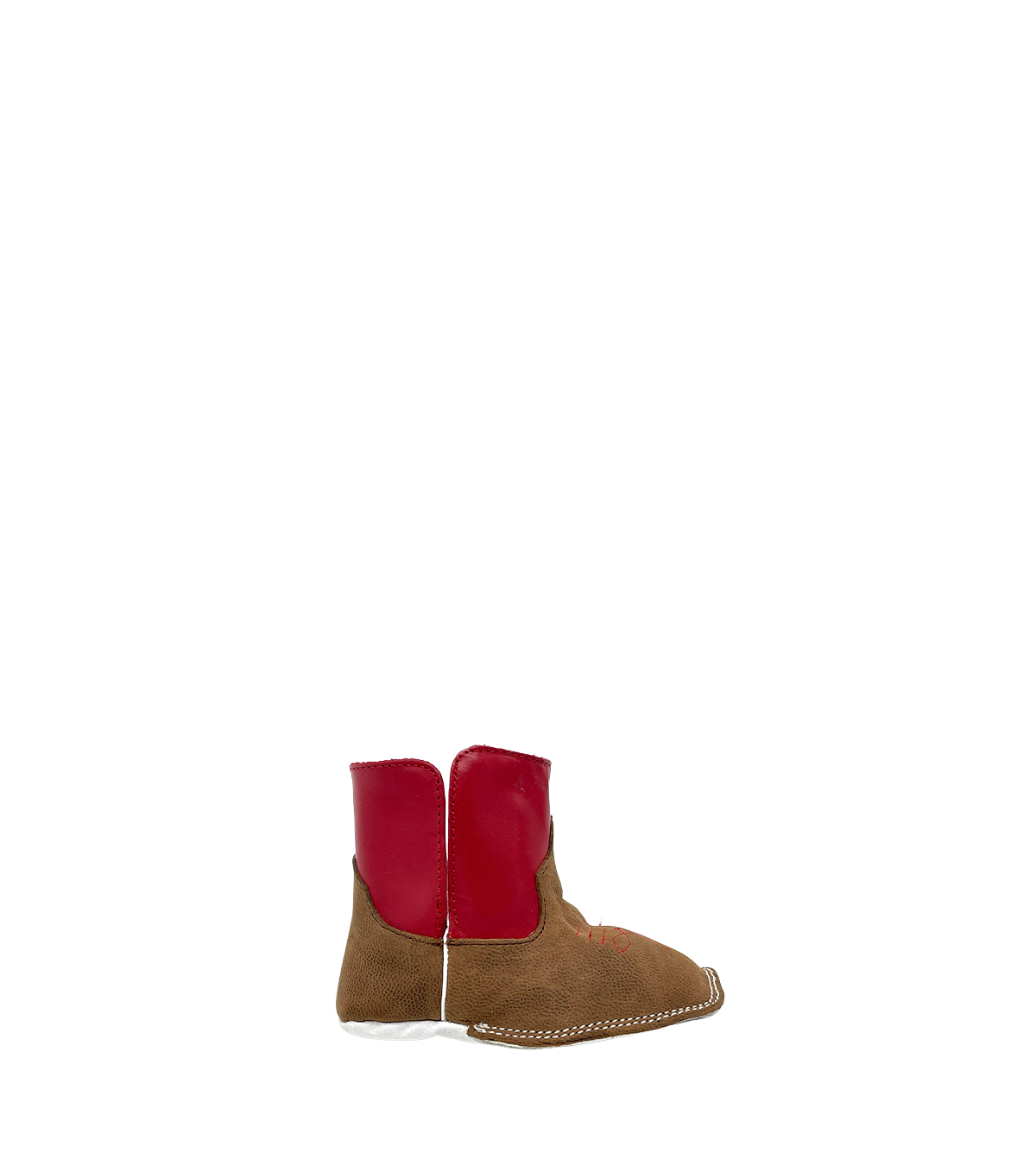 Red infant boots shop