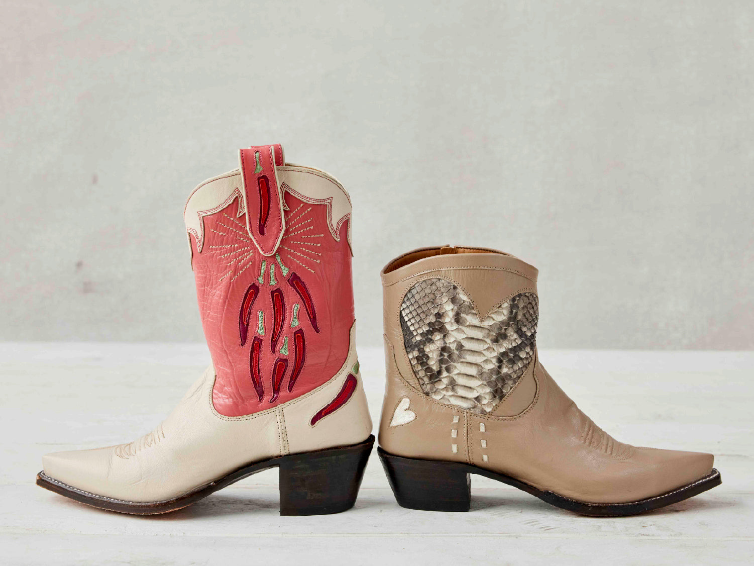Janet - Pink | Laura - Sable | Luxury Fashion Women's Cowboy Boot | Miron Crosby