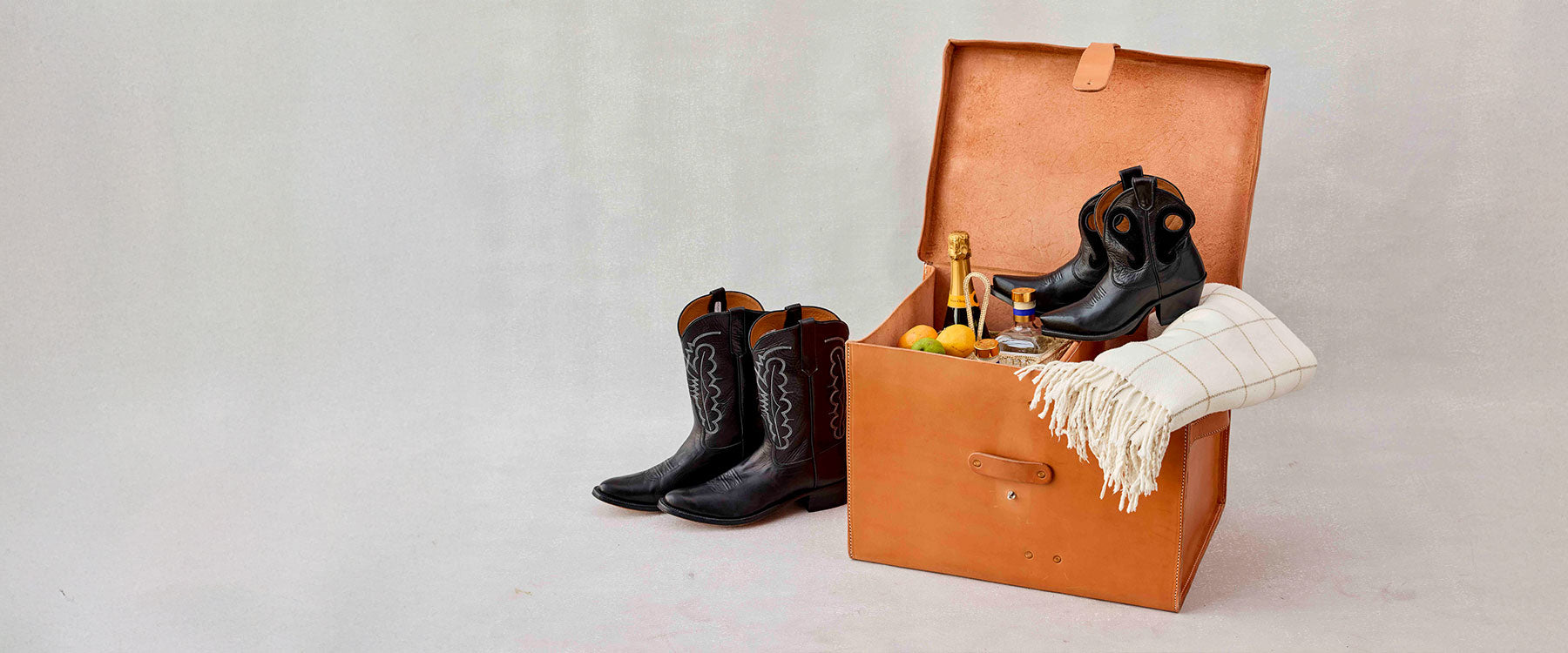 Trainor - Black | Luxury Fashion Women's Cowboy Boot | Miron Crosby