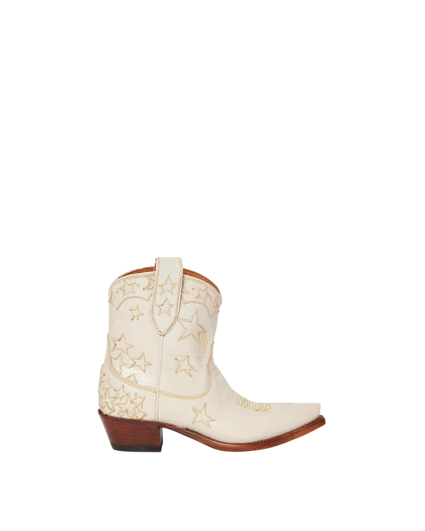 Brooke Crème Women's Luxury Fashion Cowboy Boots | Miron Crosby