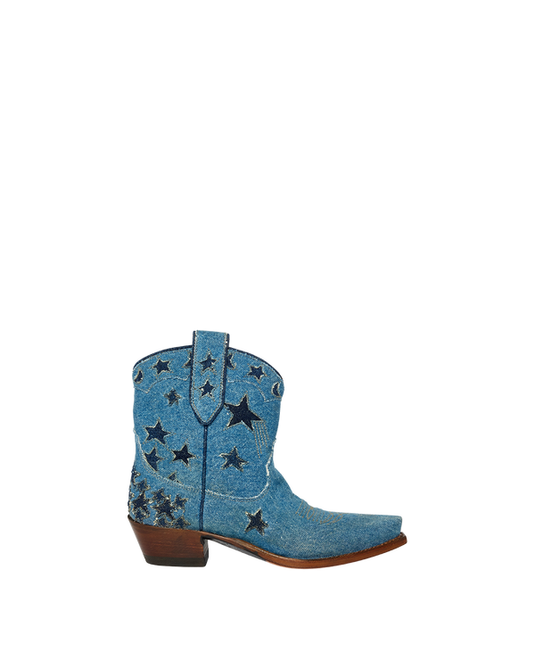 Brooke Denim Women's Luxury Fashion Cowboy Boots | Miron Crosby