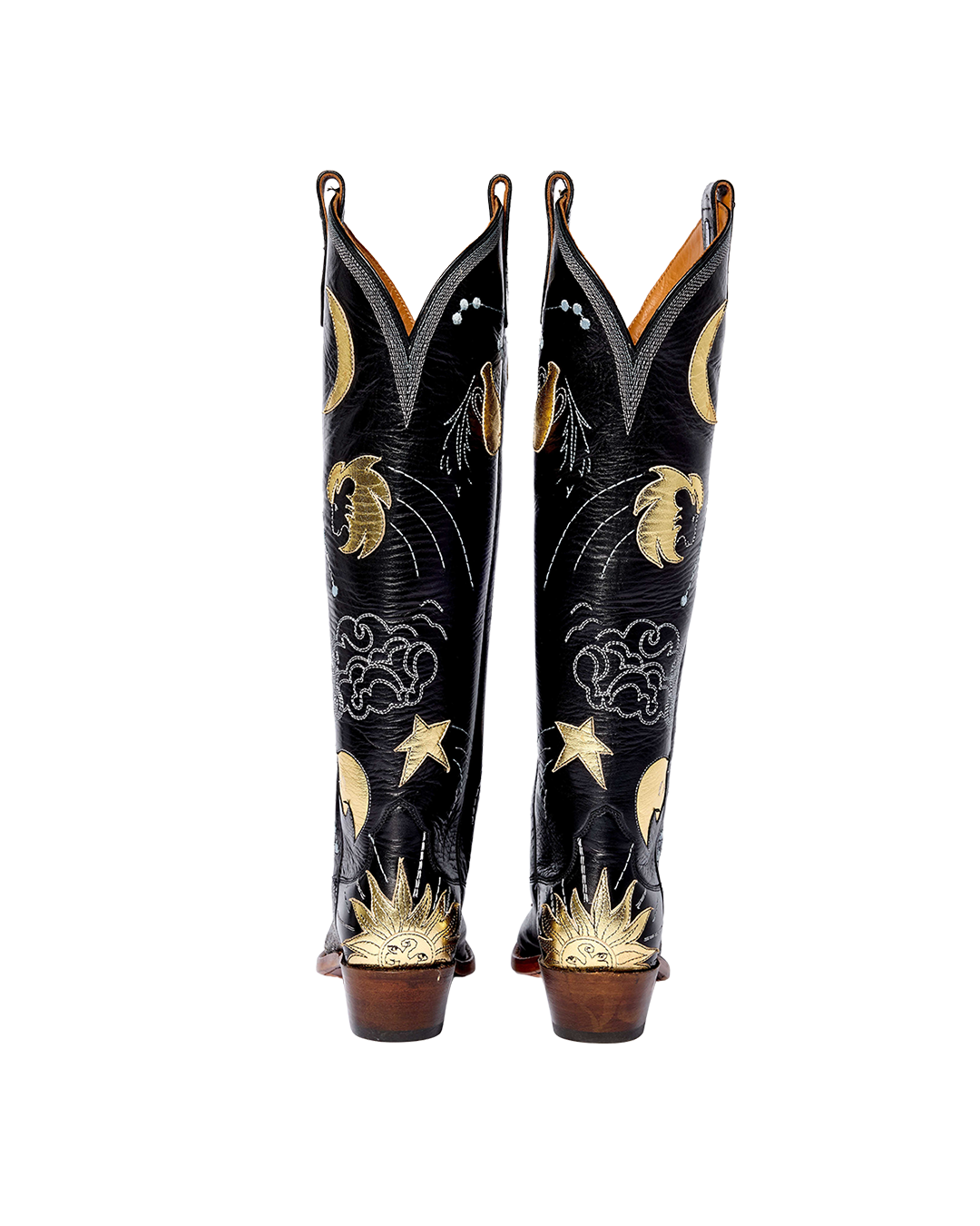 Celeste Black | Luxury Fashion Cowboy Boots | Miron Crosby