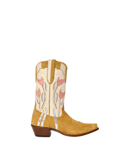 Dolly 2.0 Camel Suede | Luxury Fashion Women&