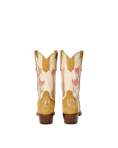 Dolly 2.0 Camel Suede | Luxury Fashion Women&