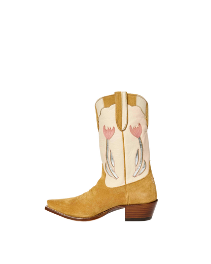 Dolly 2.0 Camel Suede | Luxury Fashion Women&