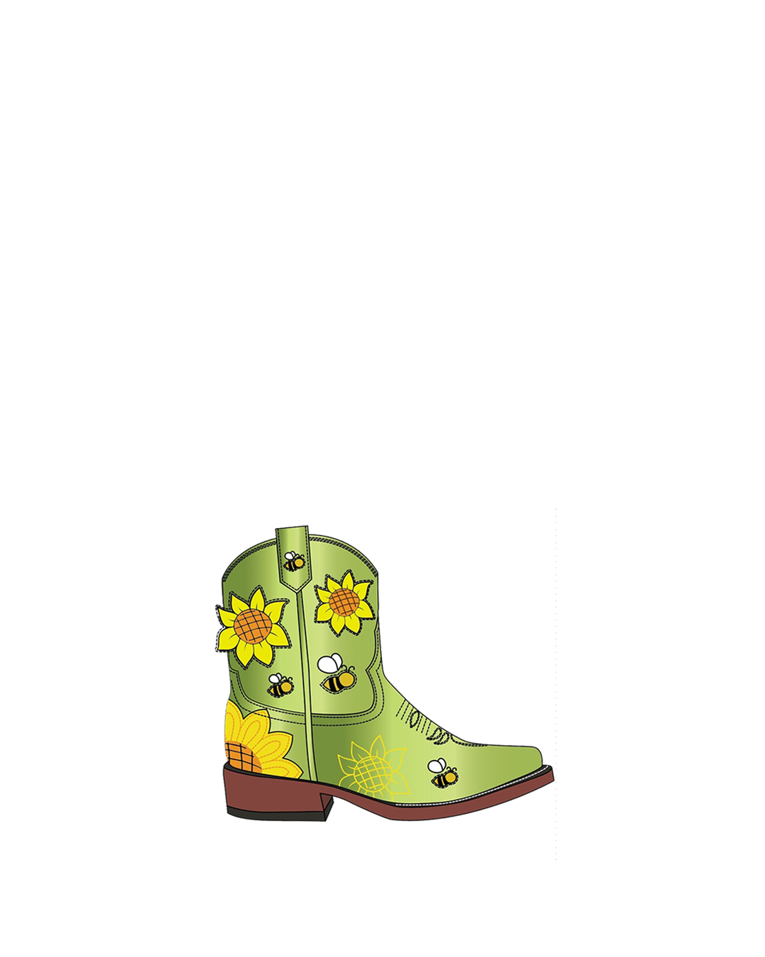 Iney Metallic Lime Green