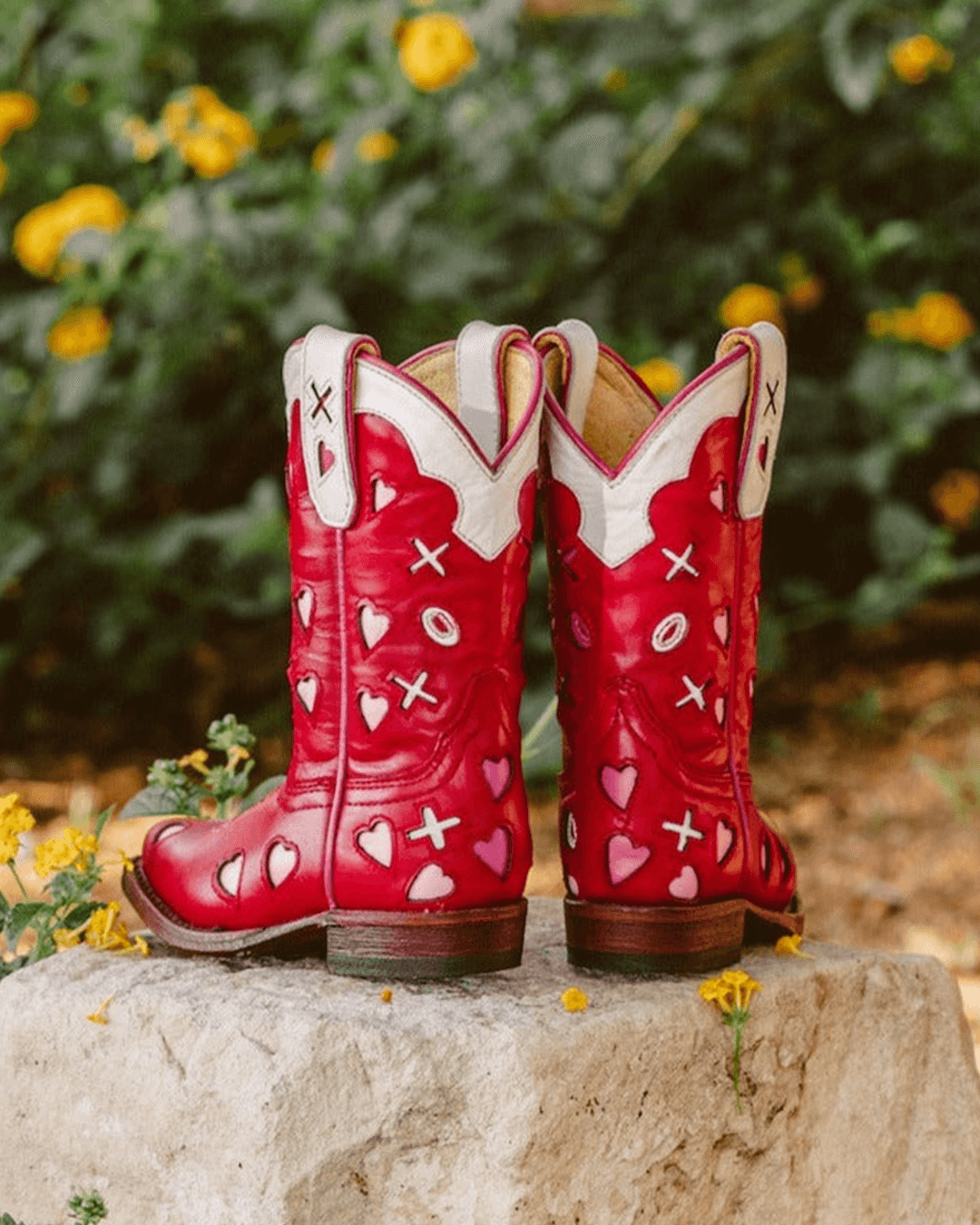 Baby girl red cowboy boots deals