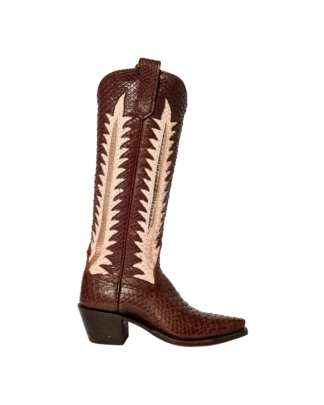 Kate Chocolate Python | Luxury Fashion Women&