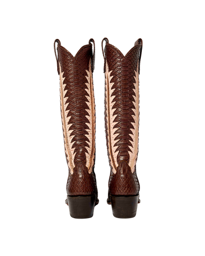 Kate Chocolate Python | Luxury Fashion Women&