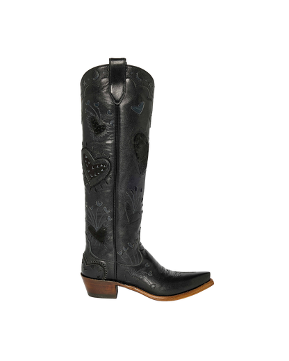 Lilly Black | Luxury Women's Fashion Cowboy Boots | Miron Crosby Lilly Black | Luxury Women's Fashion Cowboy Boots | Miron Crosby