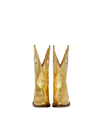 Lucy - Metallic Gold | Luxury Fashion Women&