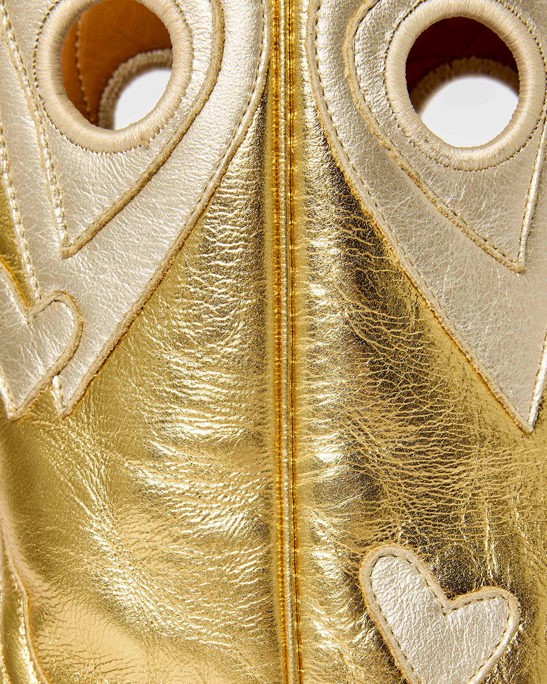 Lucy - Metallic Gold | Luxury Fashion Women's Cowboy Boot | Miron Crosby