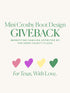 Mini Crosby Boot Design Giveback | Miron Crosby