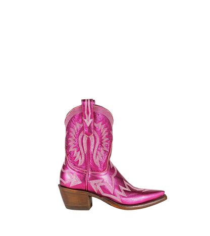 Maggie Metallic Hot Pink Luxury Fashion Women s Cowboy Boots Miron Crosby