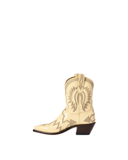 Maggie - Beurre - Patent | Luxury Fashion Women&
