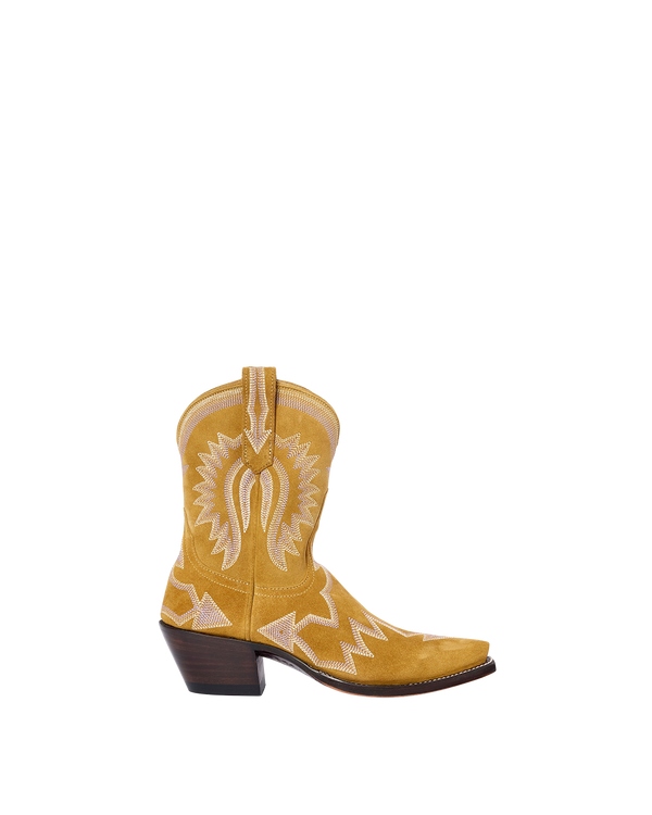 Maggie Honey Suede