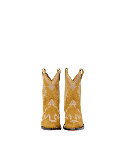 Maggie Honey Suede