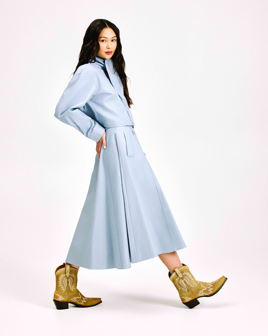 Maggie Honey Suede
